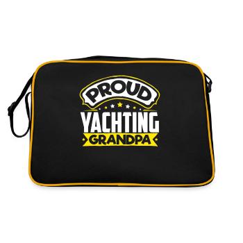 Sports Papy Yachting Papi - Sac Retro - noir/or - Dos