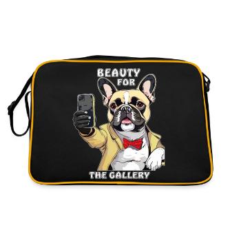 HUND SMARTPHONE BEAUTY POUR LA GALERIE - Sac Retro - noir/or - Dos