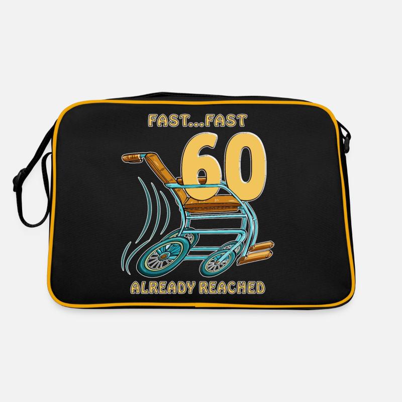 BIRTHDAY FAST... ALMOST 60 ALREADY REACHED Retro Bag