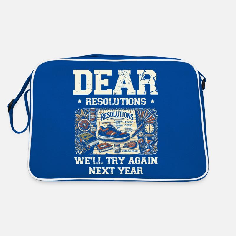 New resolutions, we'll try next year Retro Bag