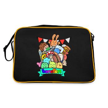 Troupe mignonne - Sac Retro - noir/or - Dos