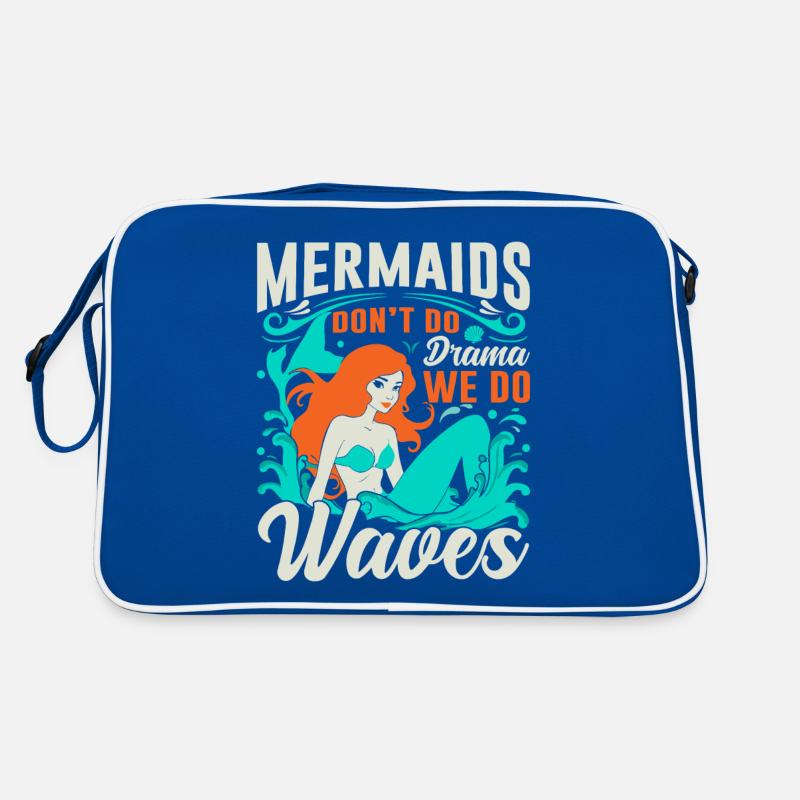 Mermaids don’t do drama; we do waves. Retro Bag