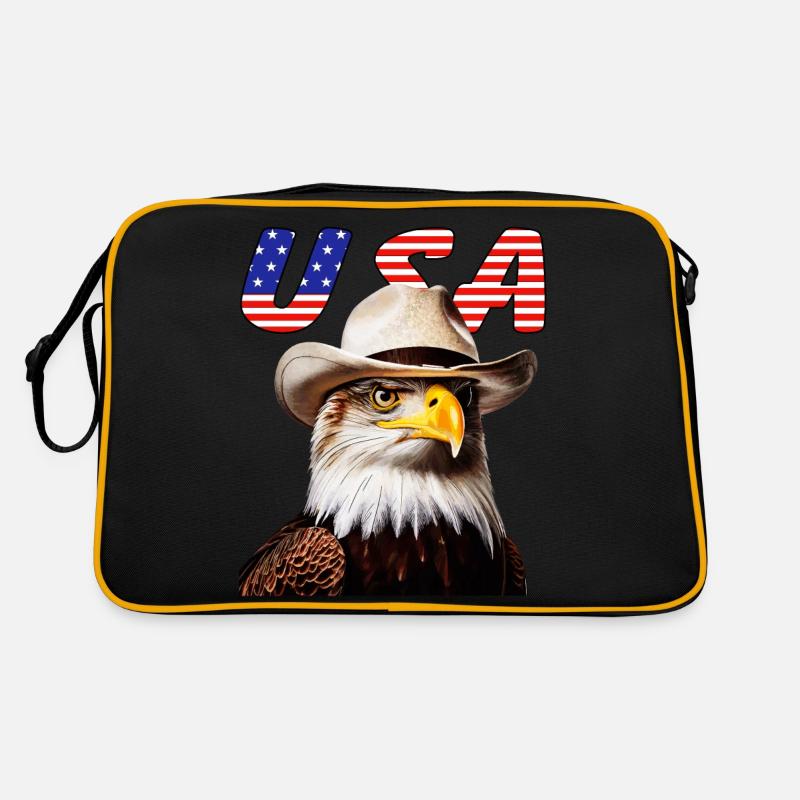 WHITE-HEADED SEA EAGLE USA Retro Bag