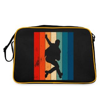Claquettes Claquettes Claquettes Danseuse de claquettes - Sac Retro - noir/or - Dos
