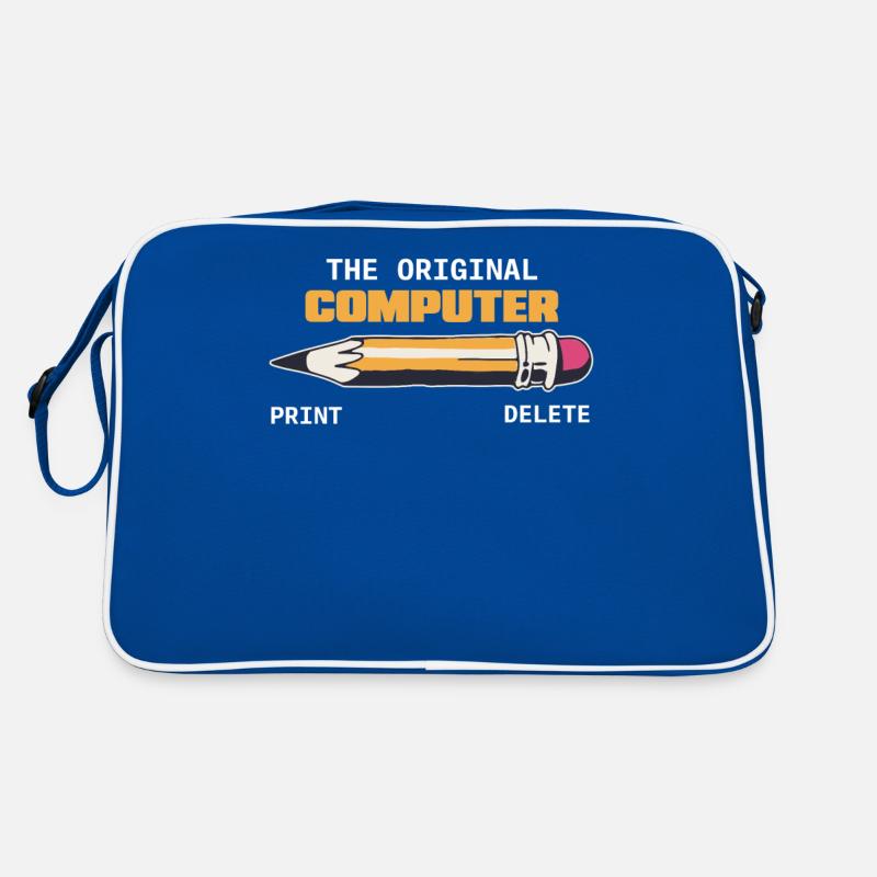 The Original Computer Humorous Retro Style Retro Bag