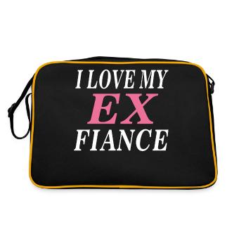 J’AIME MON EX FIANCÉ - Sac Retro - noir/or - Dos