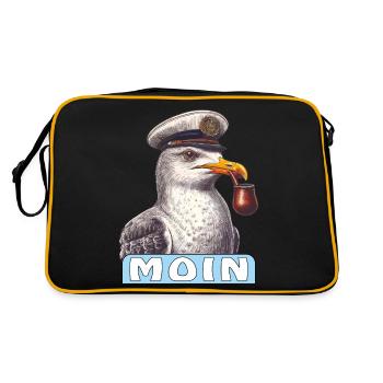MÖVE MOIN - Retro Tasche - Schwarz/Gold - Hinten