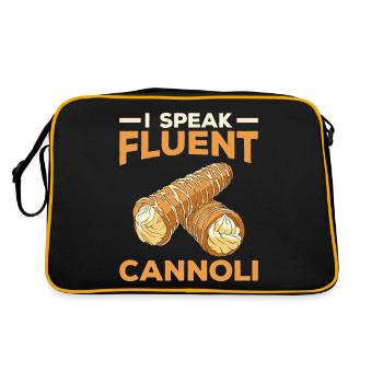 Cannoli Cannolo - Retro Bag - black/gold - Back