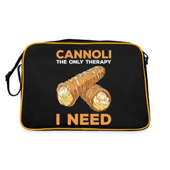 Cannoli Cannolo - Retro Bag - black/gold - Back