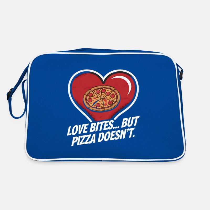 Pizza à la Saint-Valentin mieux que l’amour drôle Sac Retro