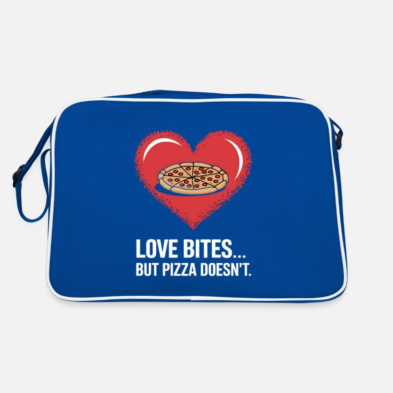 Pizza à la Saint-Valentin mieux que l’amour drôle Sac Retro