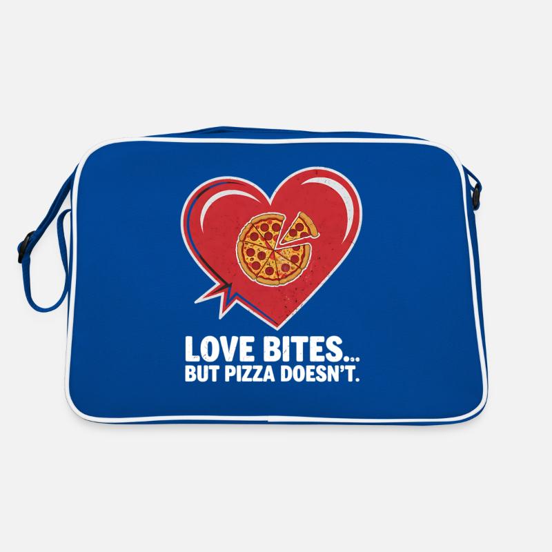 Pizza à la Saint-Valentin mieux que l’amour drôle Sac Retro