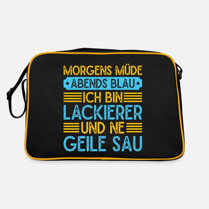 Painter And A Lied Sow Father Gifts Retro Bag