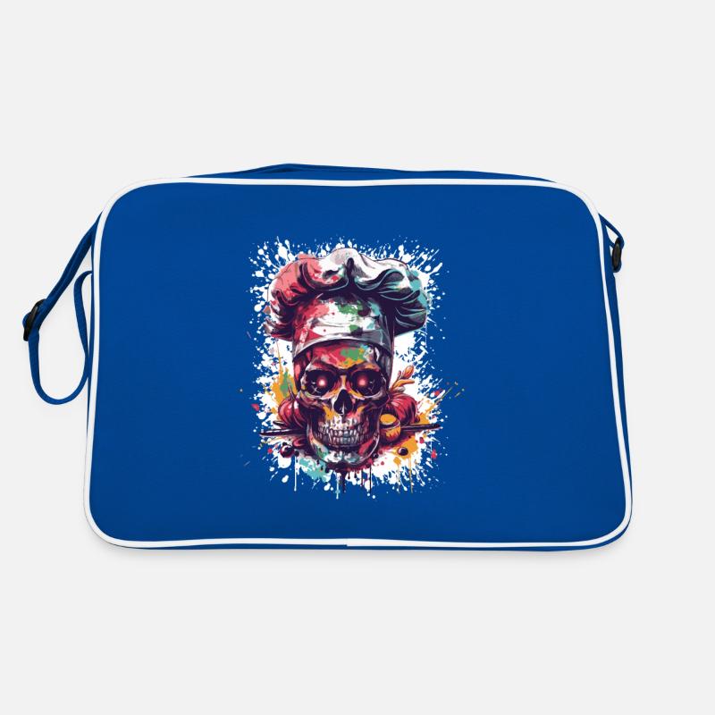 Chef Skull Retro Bag