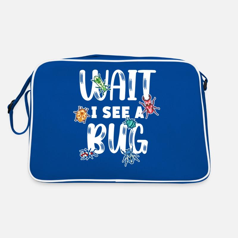 Warte, Ich Sehe Ein Bug Entdecker Abenteuer Retro Tasche