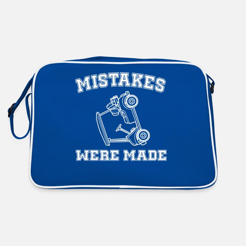 Mistakes Were Made Fun Car Humor Graphic Retro Bag