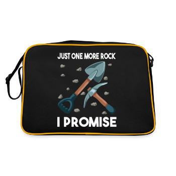 Juste une pierre de plus que je promets : le choix parfait pour - Sac Retro - noir/or - Dos