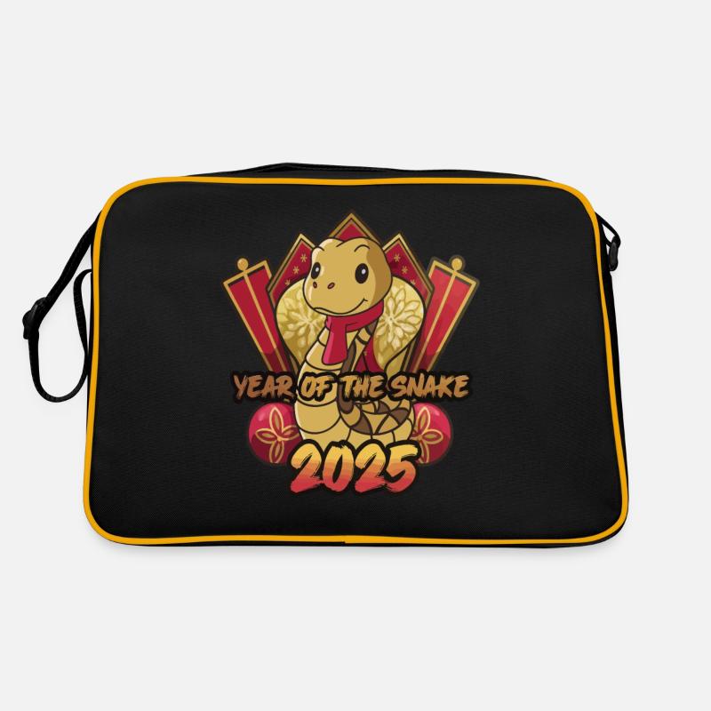 Année Chinoise 2025 Année du Serpent Sac Retro