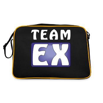 ÉQUIPE EX - Sac Retro - noir/or - Dos