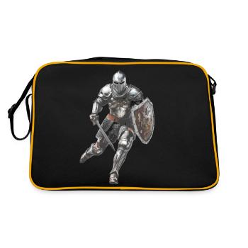 KNIGHT ARMOR SWORD - Retro Bag - black/gold - Back