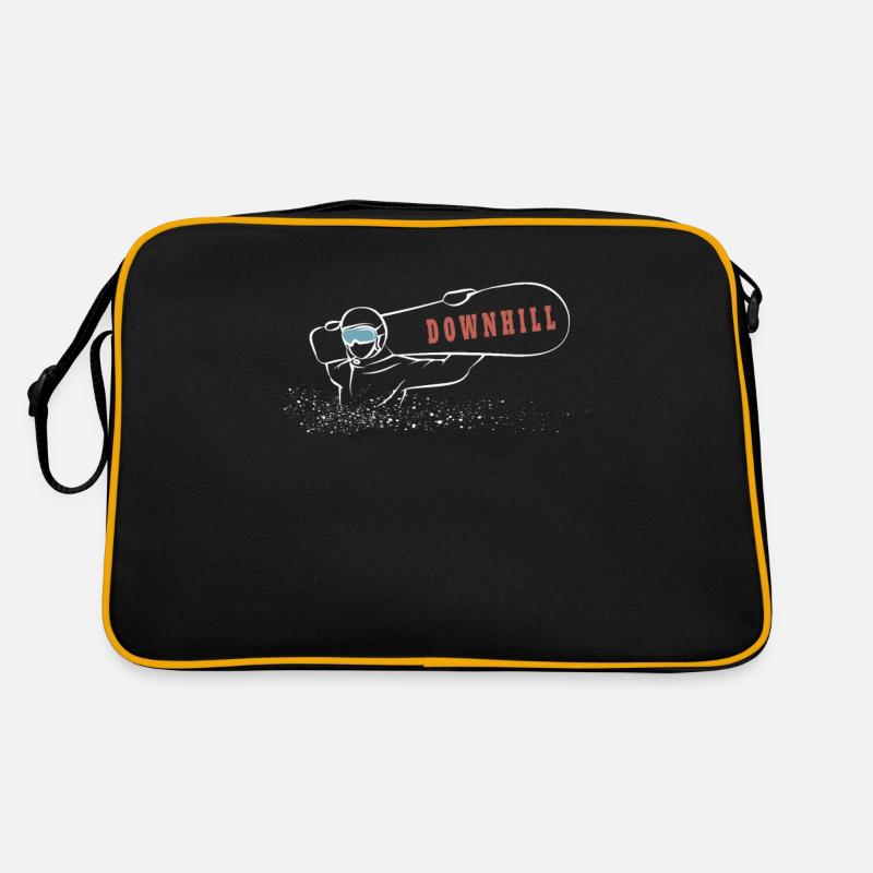 Abfahrts-Snowboard Snowboard Descente Sac Retro