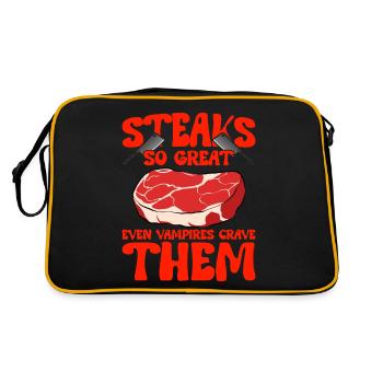 Boucher d'Halloween Boucher d'Halloween - Sac Retro - noir/or - Dos