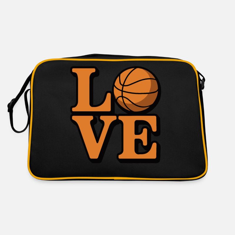 Amour du basket-ball Sac Retro