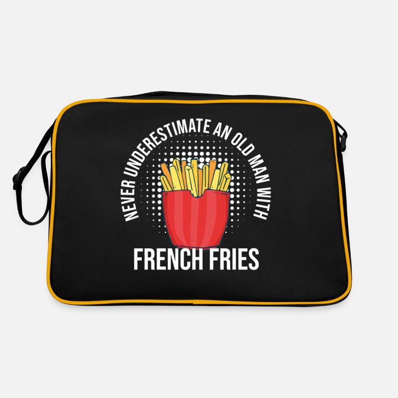 Frites drôles Frites drôles Sac Retro
