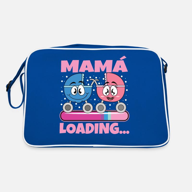 scMama 2024 Werdende Mutter Schwangerschaft Retro Tasche