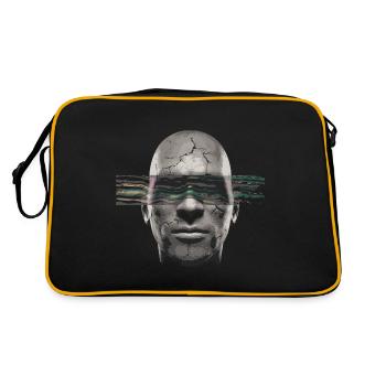 LOW ANGEL - Retro Bag - black/gold - Back
