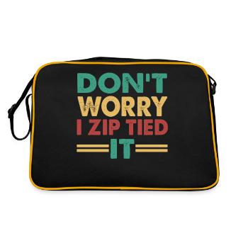 Don't worry, I have it with - Retro Bag - black/gold - Back