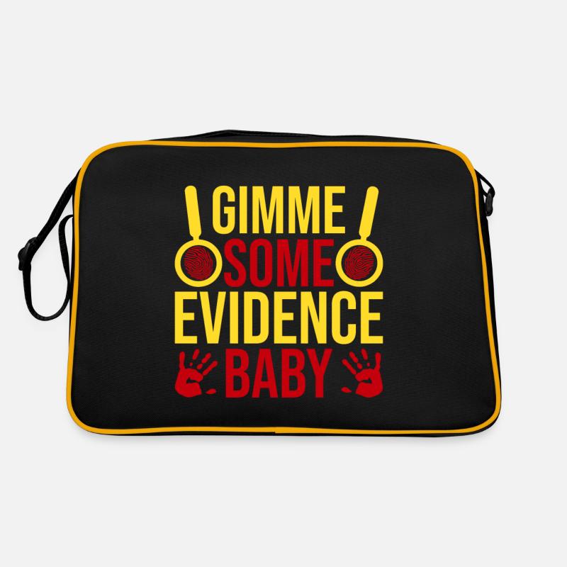 Forensic Science Major Gimme Some Evidence Retro Bag