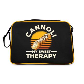 Cannoli Cannolo - Retro Bag - black/gold - Back