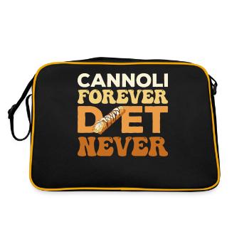Cannoli Cannolo - Retro Bag - black/gold - Back