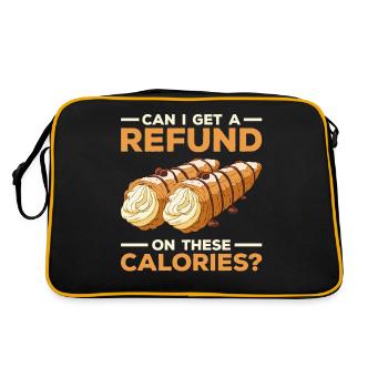 Cannoli Cannolo - Retro Bag - black/gold - Back