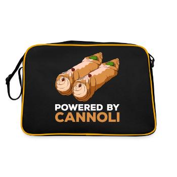 Cannoli Cannolo - Retro Bag - black/gold - Back