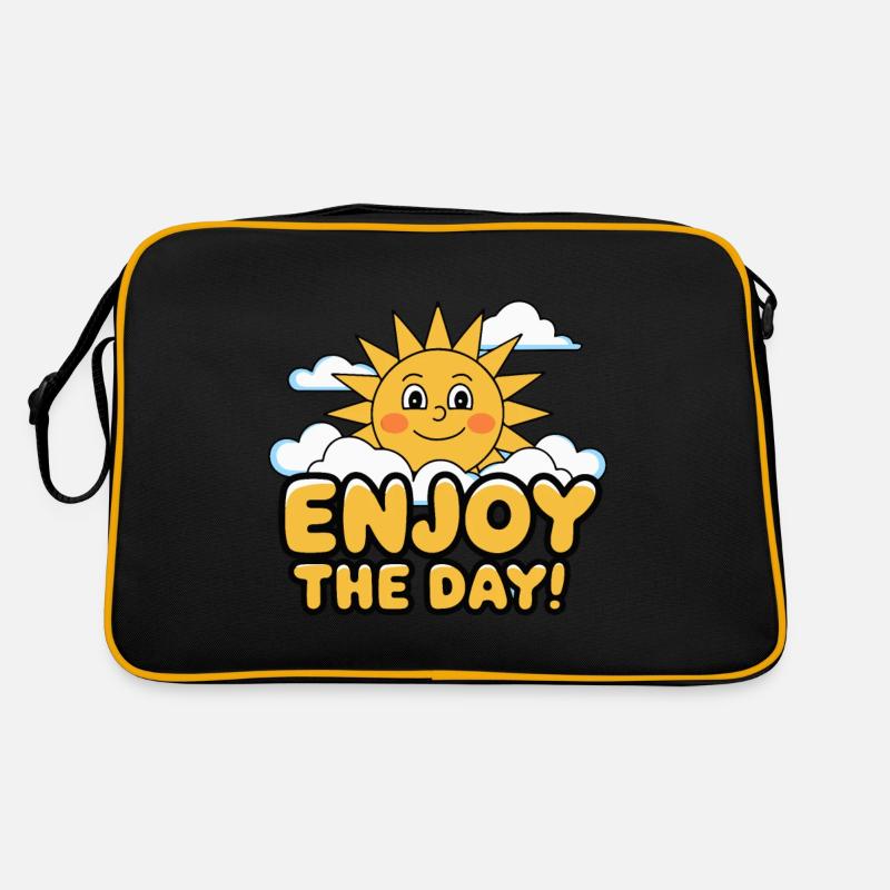 DIE SONNE Retro Tasche