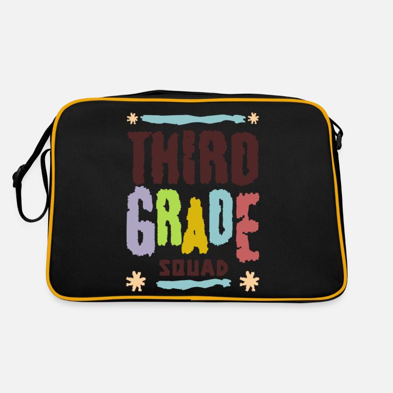 Kader dritte Klasse Schule Retro Tasche