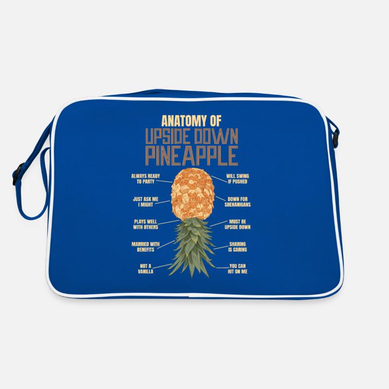 Anatomy of an Upside Down Pineapple for Retro Bag