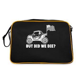 Offroad Adventure: But Did We Die? - Retro Bag - black/gold - Back