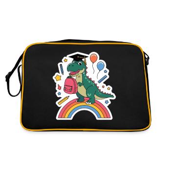 100e jour d’école 100 jour d’école des enfants - Sac Retro - noir/or - Dos