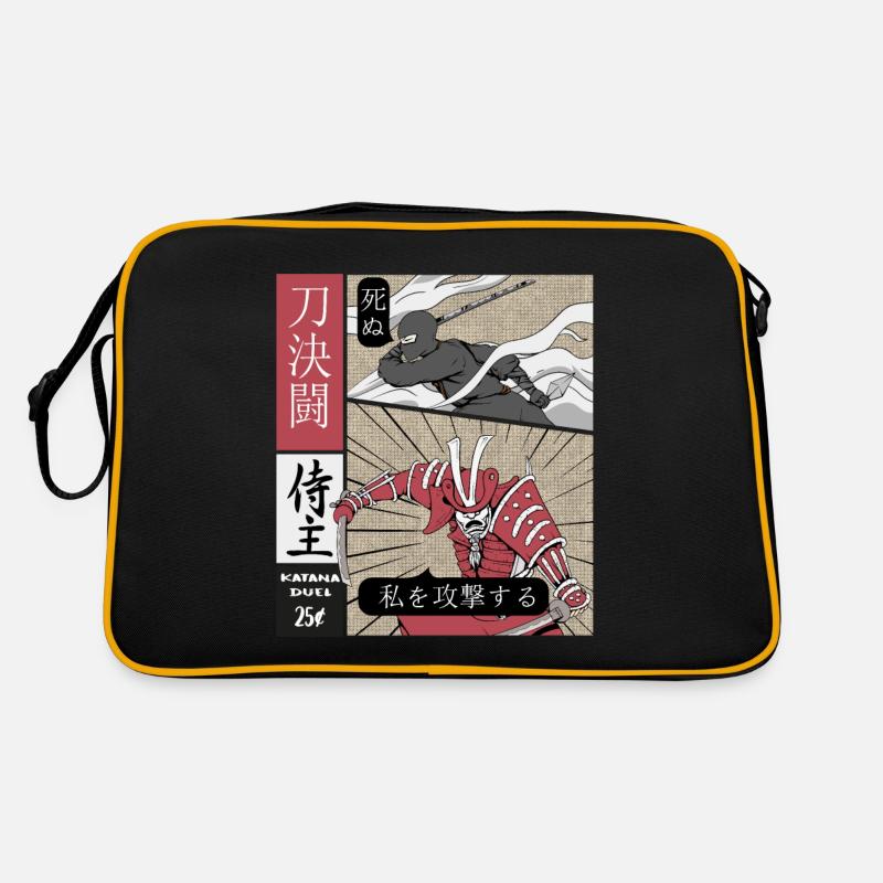 Katana Duel Ninja vs Samouraï Sac Retro