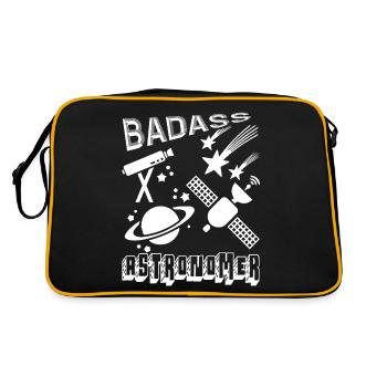Astronomer Badass Astronomer - Retro Bag - black/gold - Back