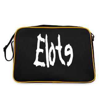 Elote Corn Funny Corn Gifts - Retro Bag - black/gold - Back