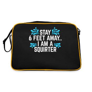 Squirter Des graphismes créatifs pour s’amuser - Sac Retro - noir/or - Dos