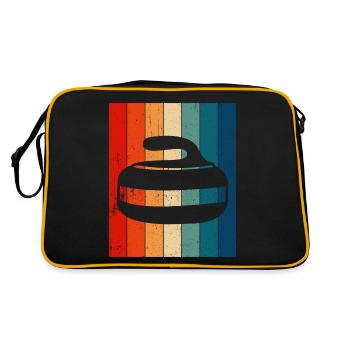 Curling Sport Curling - Retro Bag - black/gold - Back