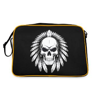 GRIM STYLE - Sac Retro - noir/or - Dos