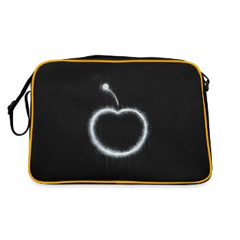 Apple - Retro Bag - black/gold - Back