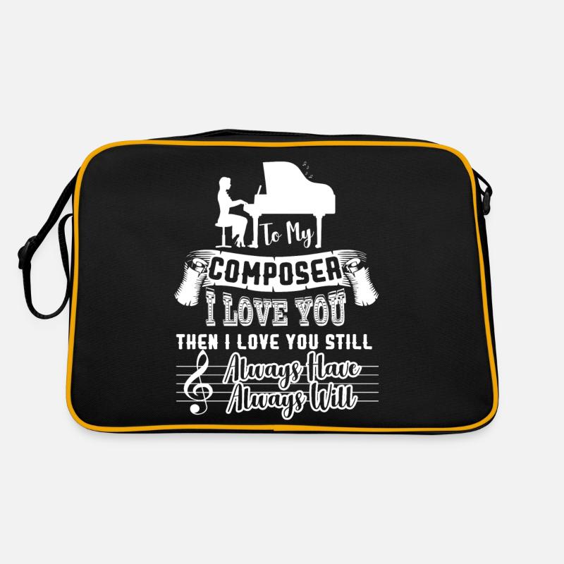 Composer I Love My Composer Retro Bag