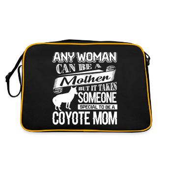 Coyote Proud To Be Coyote Mom - Retro Bag - black/gold - Back